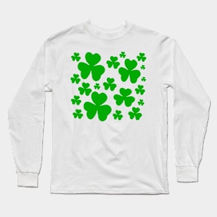 Lucky leaf clovers Long Sleeve T-Shirt